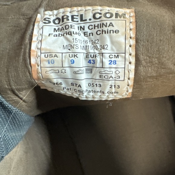 Men Sorel Mad desert boots brown Size 10 - Picture 8 of 8